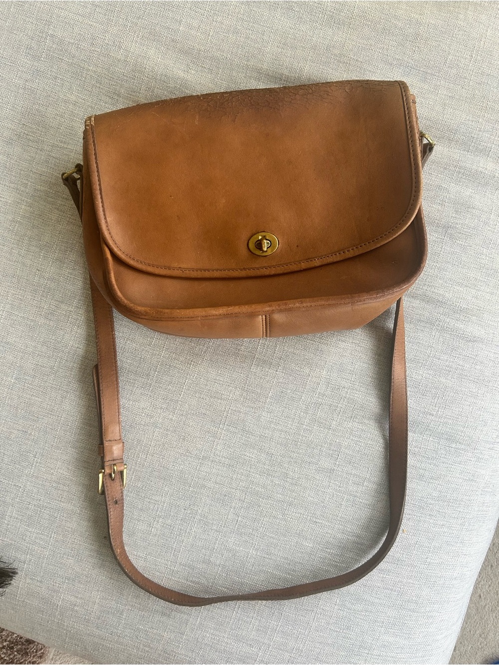 Coach Leather Crossbody Bag - NEEDS REHAB OR FOR PARTS